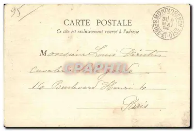 Montmorency — Grotta dell'Aranciera — Editore anonimo — Verso