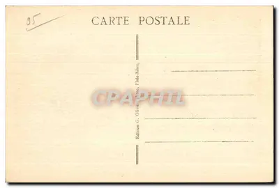 ISLE-ADAM — La Plage — Le Petit Bain — Edizione G. Olivier, Isle-Adam — Verso