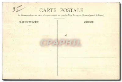 L'Isle-Adam - La Forêt - La Voie aux Vaches — Pontoise, A. Seyes, imp.-edit. - Cliché Godelroy — Verso