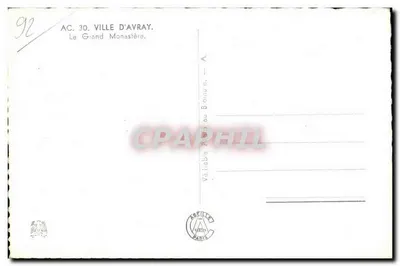 Miasto Avray — Duży Monaster — AC. 30. Miasto Avray. A. — Rewers
