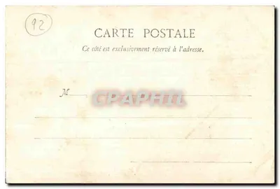 Okręgi Châtillon — Zamek Autricourt — H. Bogureau wyd. Châtillon-sur-Loire — Rewers
