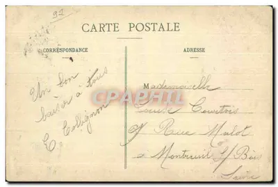 Nossa Senhora dos Anjos - As Três Cruzes — Coleção Mequet-Portelance, Le Raincy — Verso