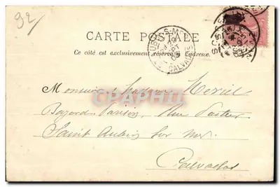 Sceaux — Wejście do Parku — E. Dagorno, Sceaux, nr 1903 — Rewers