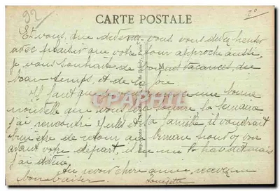 Neuilly-sur-Seine — Vista geral da Instituição Sainte-Geneviève — editor anônimo, n° 2 — Verso