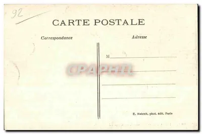 St-Cloud — A Grande Cascata — E.M. n°300 — Verso