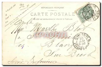 St. Cloud—Montretout — Casa de Gounod — editor: C. Gounod — Verso