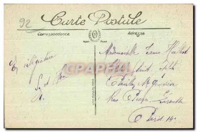 Saint-Cloud — Park — Wielka Kaskada — LL. — 84 — Rewers