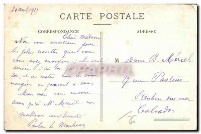 Saint-Cloud — Le Parc — Le Grand Jet — C.D. n°12 — Rewers
