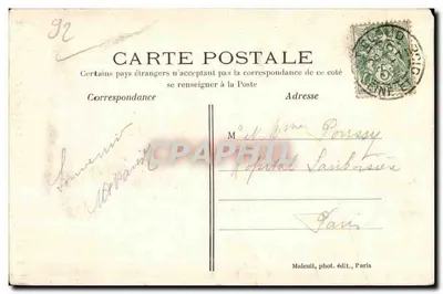 SAINT-CLLOUD — Park w jesieni — C.M. n°434 — Rewers