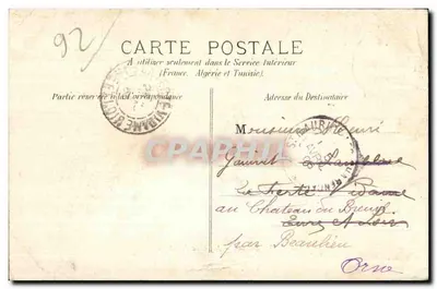 Saint-Cloud — Aqueduc de l'Avre — P. Marmuse, Paris, n°16 — Rewers