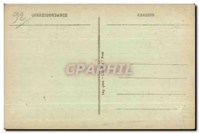 Saint-Cloud - Le Parc - Le Pont du Diable — Imp. phot. « L'Ange » Paris, n°13 — Rewers