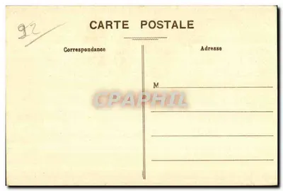 Saint-Cloud — Les Carrières — C.M. 12 — Verso