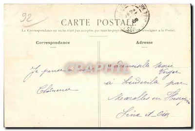 Park Saint-Cloud — Basen 24 fontann — wydawca nieznany, nr 60 — Rewers