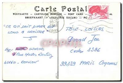 Robinson — A Omeleta sem Manteiga — P. Javelle, pbot., Robinson n°23 — Verso