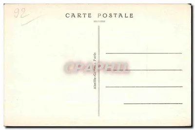 Neuilly-sur-Seine — Lycée Pasteur — A.C. 35 — Verso