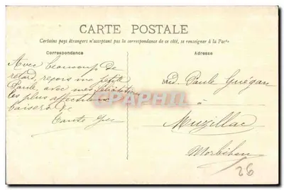 Neuilly-sur-Seine — Iglesia de San Pedro — Imp. E. Carré - Neuilly — Reverso