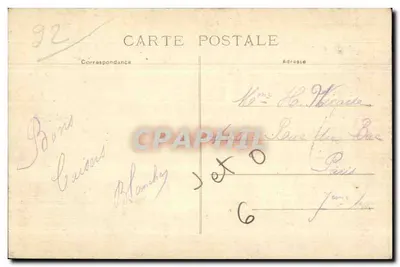 Las Meudon — Spacer przy jeziorze Villebon — FOCO F. 14 — Rewers