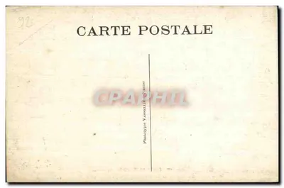 Forêt de Meudon (Artistique) — Route forestière royale conduisant à l'Étang des Fonceaux — Paris — Rewers