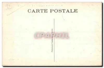 Wälder von Meudon (Künstlerisch) — See von Villebon — F. F. Paris — Rückseite
