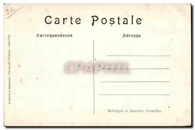 Bosque de Meudon — Chaville — Río del Restaurante Barrand — n°32 — Reverso