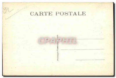 Woud van Meudon (Vue artistique) — Étang de Villebon — Phototypie Vassaliette, Nante — Achterkant