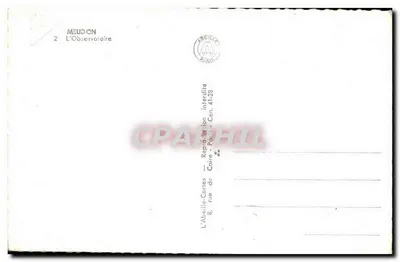 Meudon — Obserwatorium — wydawca L'Abelle-Cartes — Rewers