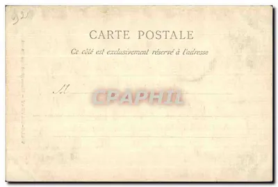 Monumento a Corot — Paris — editor anônimo, n° 52 — Verso