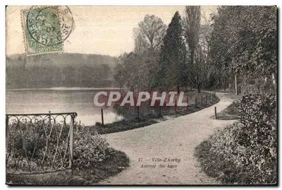 Ville-d'Aoray — Ao Redor dos Lagos — A. Bourdier, imp.-édit., Versailles