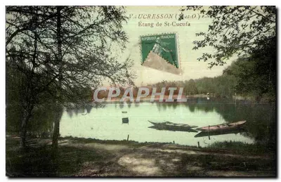 Lago de St-Cucufa — Vaucresson (Seine-et-Oise) — editor desconhecido, número de série ilegível