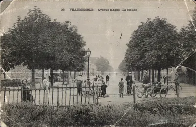 Villemonble — Avenue Magne - La Station — éditeur imprimeur non identifié, n° 26