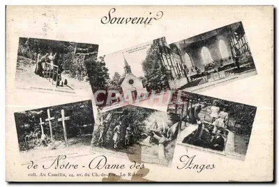 Notre-Dame-des-Anges — Lembrança — coleção Au Camélia, 24, av. du Ch.-de-Fer, Le Raincy