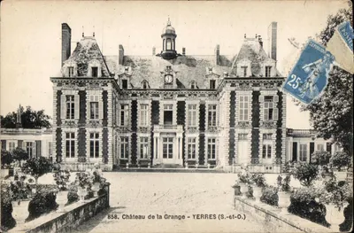 Castelo de La Grange — YERRES (S.-et-O.) — editor não identificado, n° de série 858