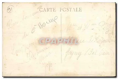 Montlhéry (S.-et-O.) — La Torre y conjunto de las Ruinas del Castillo — Antiguo donjon fortificado en 999 por Thibaut-File-Etoupes — Reverso