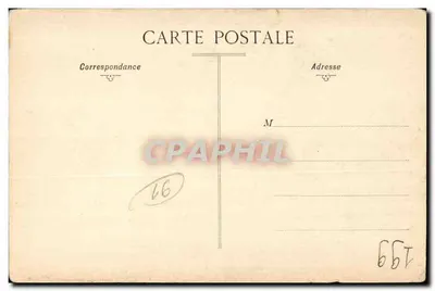 Antigo Castelo de Montlhéry — fac-símile — J. Dosgouillons, edição Montlhéry, n°7 — Verso