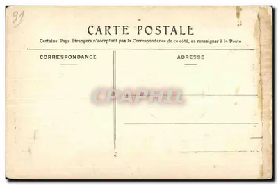 Montlhéry (Seine-et-Oise) — O castelo de Montlhéry segundo uma gravura da época — Desgouillons, editor, Montlhéry e Sens — Verso