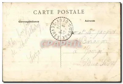Montlhéry — La Tour — J. Desgouttions, uitgever, Montlhéry — Achterkant