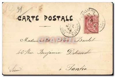 Montilhery — Vista da Torre — (A. B. - ARPAJON) — Verso
