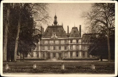 Castelo de Lormoy — Fachaça principal — Edição H. Desgouilliers