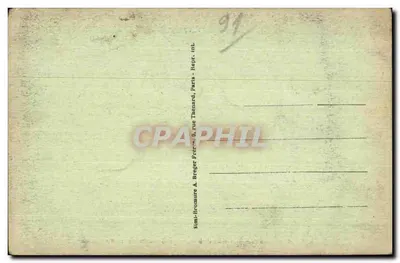 Igreja de Longpont — Rota da Abadia dos Beneditinos do Século XI — editor A. Breger & Brumure, Paris — Verso