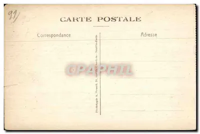 Instituição Sainte-Anne — LONGJUMEAU — Pátio de Recreação — Verso