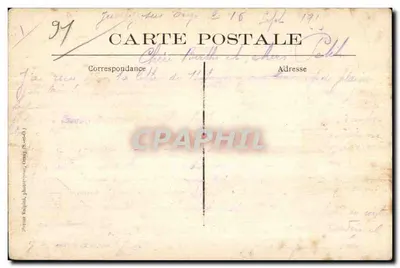 Juvisy-sur-Orge — La Terrasse — M. V. — Verso