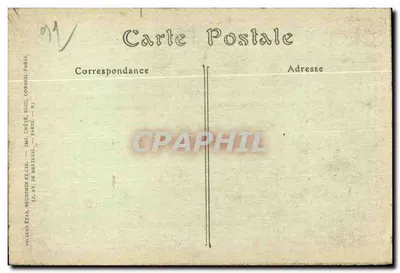 Etampes — Iglesia de Saint-Martin d'Etampes — Imp. Créteil et Cie — Reverso