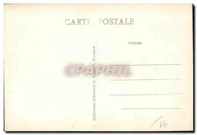 Étampes — Igreja de Nossa Senhora do Forte — Editor E. Raméau, n°16 — Verso