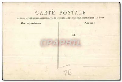 Courbevoie - Rue Adélaïde inundada — Cheia de Janeiro de 1910 — Ar Noyer, Paris — Verso