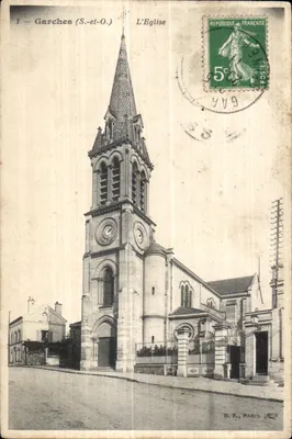 Garches (S.-et-O.) — A Igreja — B. F., Paris