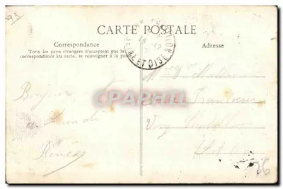 Clichy — Krankenhaus Gouin — Galerie des ersten Stocks — Rückseite