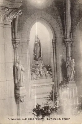 Préventorium de CHAMPROSAY — A Virgem do Coro