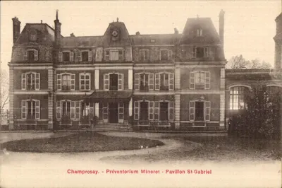 Champrosay - Préventorium Minoret - Pavilhão St-Gabriel — editor Simi-Bromure A. Breyer Frères