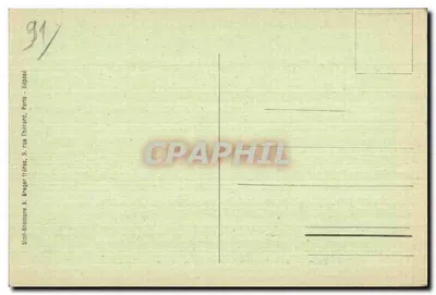 Champrosay - Préventorium Minoret - Pavilhão St-Gabriel — editor Simi-Bromure A. Breyer Frères — Verso