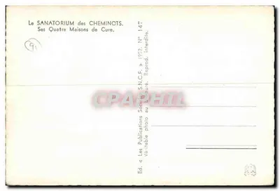 Centro Hospitalar — Ris Orangis, Champrosay, Haut Soisy — Éd. Les Publications Sociétés S.N.C.F., N° 147 — Verso